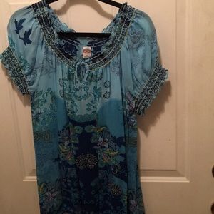 Sparkly soft blouse! Kind of sheer.